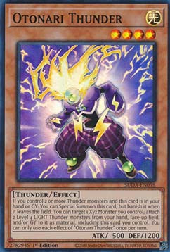 Otonari Thunder SUDA-098 Super Rare Near Mint Englisch 1. Auflage