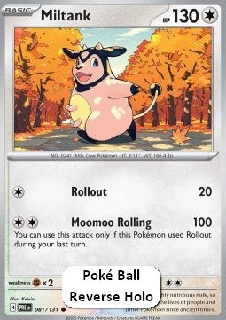 Miltank xPRE-081 Common Good Deutsch Reverse Holo