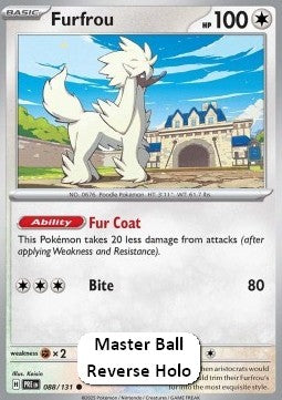 Coiffwaff xPRE-088 Common Near Mint Deutsch Reverse Holo