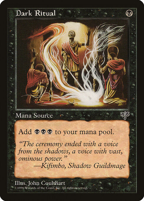 Dark Ritual MIR- Common Excellent Englisch