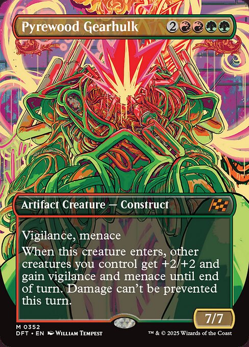 Pyrewood Gearhulk XDFT-352 Mythic Near Mint Englisch