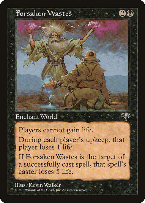Forsaken Wastes MIR- Rare Light Played Englisch