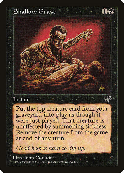 Shallow Grave MIR- Rare Light Played Englisch