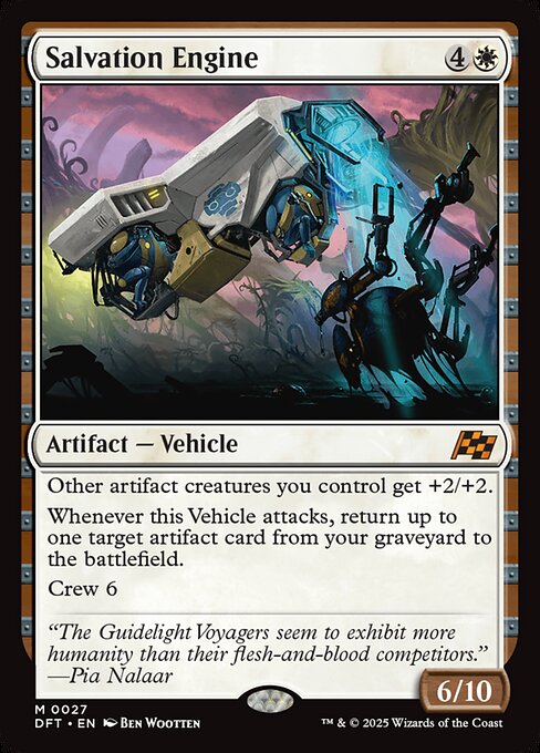 Salvation Engine DFT-27 Mythic Near Mint Englisch