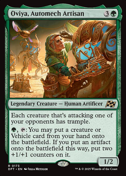 Oviya, Automech Artisan DFT-173 Rare Excellent Englisch