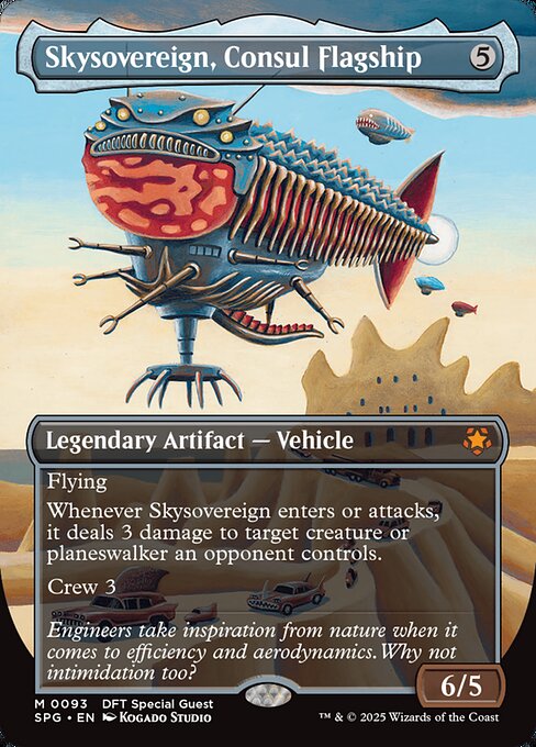 Skysovereign, Consul Flagship SPG-93 Mythic Near Mint Englisch Foil