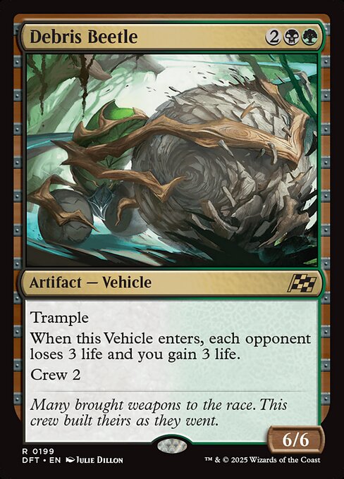 Debris Beetle DFT-199 Rare Near Mint Englisch Foil