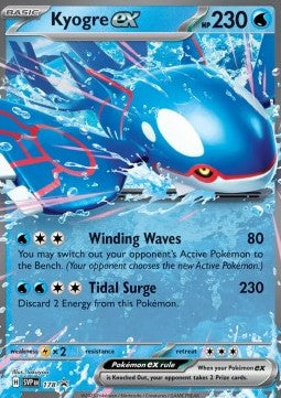 Kyogre ex SVP-178 Promo Good Deutsch