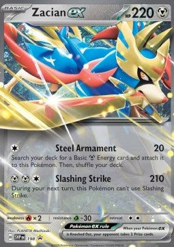 Zacian ex SVP-198 Promo Good Deutsch