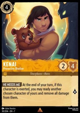 Kenai - Protective Brother 7ARI-30 Rare Near Mint Englisch Foil