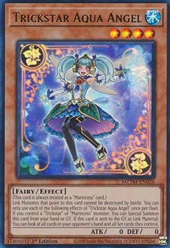 Trickstar Aqua-Engel (V.1) MZTM-026 Ultra Rare Near Mint Deutsch 1. Auflage