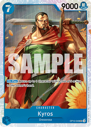 Kyros (OP10-046) (V.1) OP10 Super Rare Near Mint Englisch