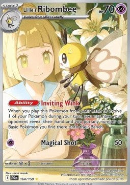 Lillie's Ribombee JTG-164 Illustration Rare Near Mint Englisch