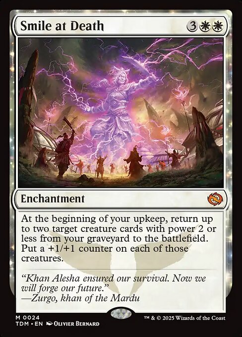 Smile at Death TDM-24 Mythic Near Mint Englisch Foil