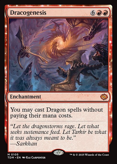 Dracogenesis TDM-105 Mythic Near Mint Englisch