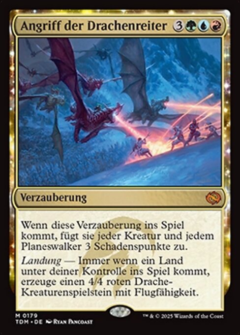 Angriff der Drachenreiter TDM-179 Mythic Near Mint Deutsch
