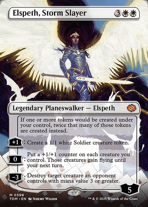 Elspeth, Storm Slayer XTDM-398 Mythic Excellent Englisch