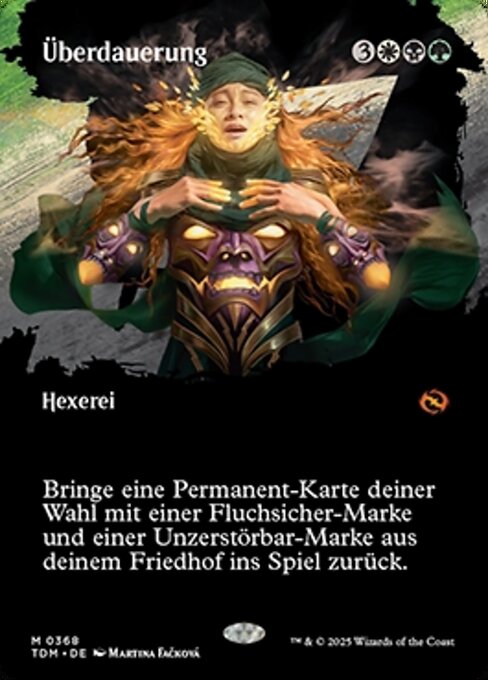 Überdauerung XTDM-368 Mythic Near Mint Deutsch Foil