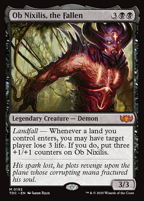 Ob Nixilis, the Fallen TDC-192 Mythic Near Mint Englisch