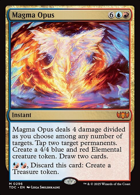 Magma Opus TDC-296 Mythic Near Mint Englisch