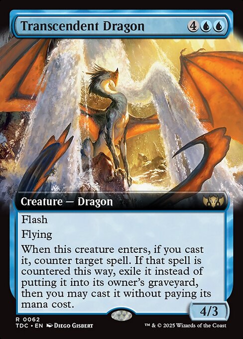 Transcendent Dragon XTDC-62 Rare Excellent Englisch