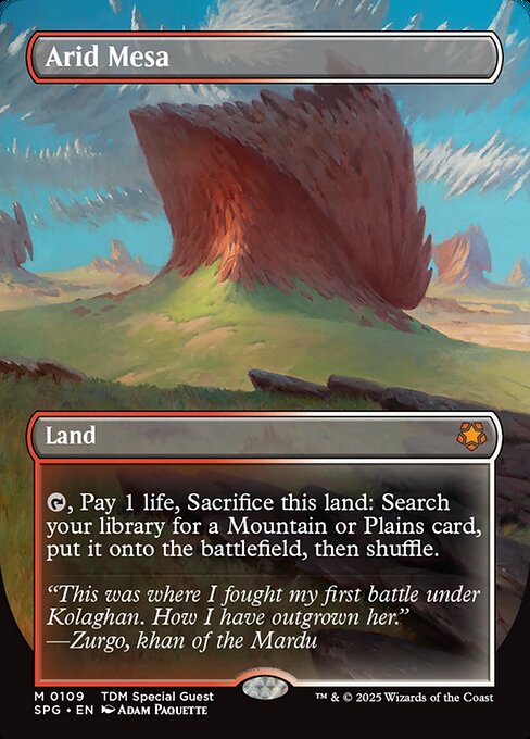 Arid Mesa SPG-109 Mythic Excellent Englisch Foil