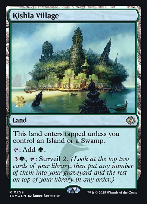 Kishla Village PTDM-259 Rare Excellent Englisch Foil
