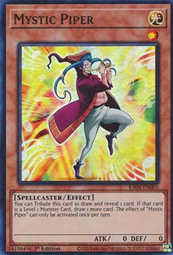 Mystischer Flötenspieler (V.1) RA04-005 Super Rare Boosterfrisch Deutsch 1. Auflage