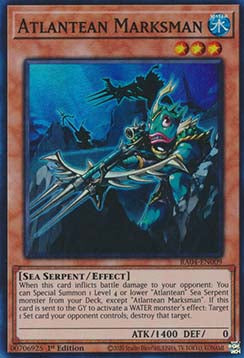 Atlantischer Scharfschütze (V.1) RA04-009 Super Rare Boosterfrisch Deutsch 1. Auflage