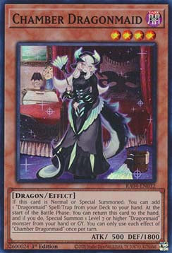 Kammer-Drachenmädchen (V.1) RA04-032 Super Rare Boosterfrisch Deutsch 1. Auflage