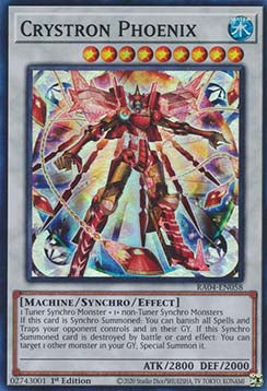 Kristron Phönix (V.1) RA04-058 Super Rare Near Mint Deutsch 1. Auflage