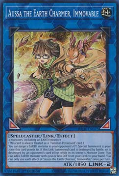 Aussa, die unerschütterliche Erdverzaubererin (V.1) RA04-078 Super Rare Near Mint Deutsch 1. Auflage