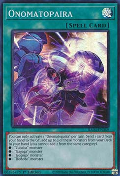 Onomatopoesie-Paar (V.1) RA04-089 Super Rare Boosterfrisch Deutsch 1. Auflage