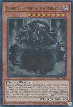 Erebus der Unterweltmonarch (V.2) RA04-019 Ultra Rare Boosterfrisch Deutsch 1. Auflage