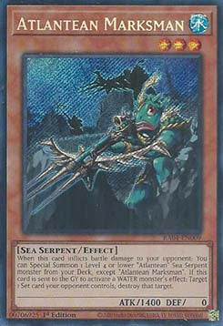 Atlantischer Scharfschütze (V.3) RA04-009 Secret Rare Boosterfrisch Deutsch 1. Auflage