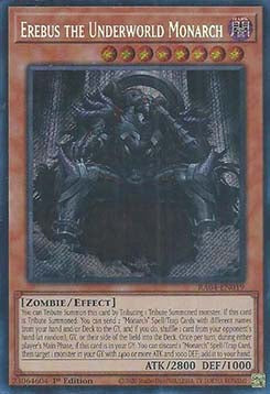 Erebus der Unterweltmonarch (V.3) RA04-019 Secret Rare Boosterfrisch Deutsch 1. Auflage