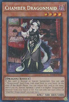 Kammer-Drachenmädchen (V.3) RA04-032 Secret Rare Near Mint Deutsch 1. Auflage
