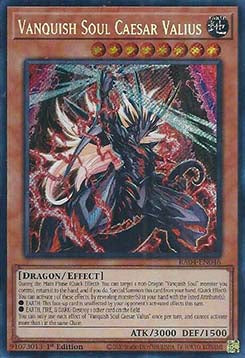 Bezwingerseele Caesar Valius (V.3) RA04-046 Secret Rare Boosterfrisch Deutsch 1. Auflage