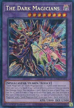 The Dark Magicians (V.3) RA04-EN054 Secret Rare Near Mint Englisch 1. Auflage