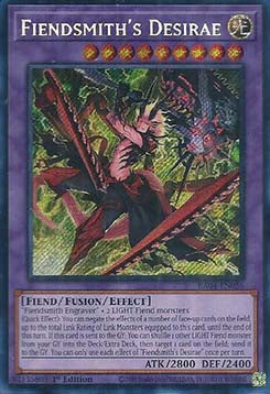 Fiendsmith's Desirae (V.3) RA04-056 Secret Rare Boosterfrisch Deutsch 1. Auflage