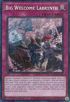 Big Welcome Labrynth RA04-104 Secret Rare Near Mint Englisch 1. Auflage