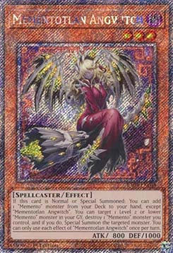 Mementotlan Angwitch (V.4) RA04-EN048 Platinum Secret Rare Near Mint Englisch 1. Auflage