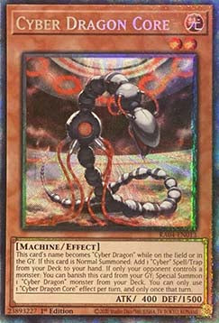 Cyber Dragon Core RA04-013 Collectors Rare Near Mint Englisch 1. Auflage