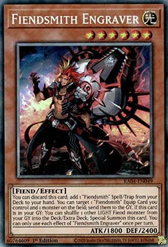 Fiendsmith Engraver RA04-049 Collectors Rare Near Mint Englisch 1. Auflage