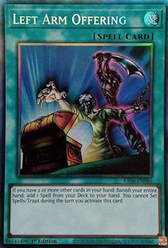 Left Arm Offering RA04-086 Collectors Rare Near Mint Englisch 1. Auflage