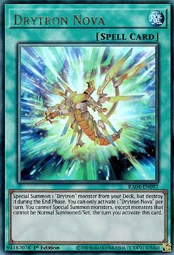 Drytron-Nova (V.7) RA04-097 Ultimate Rare Boosterfrisch Deutsch 1. Auflage