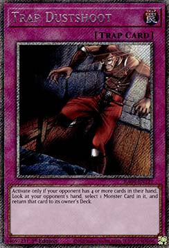 Bodenklappenfalle (V.1) RA04-121 Platinum Secret Rare Boosterfrisch Deutsch 1. Auflage