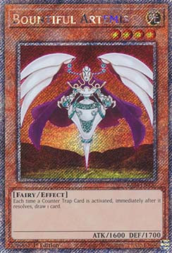 Großzügige Artemis (V.1) RA04-130 Platinum Secret Rare Excellent Deutsch 1. Auflage