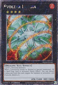 Evolzar Laggia (V.1) RA04-160 Platinum Secret Rare Near Mint Deutsch 1. Auflage