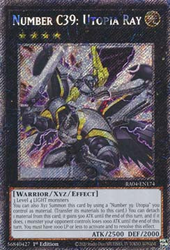 Number C39: Utopia Ray RA04-174 Platinum Secret Rare Near Mint Englisch 1. Auflage